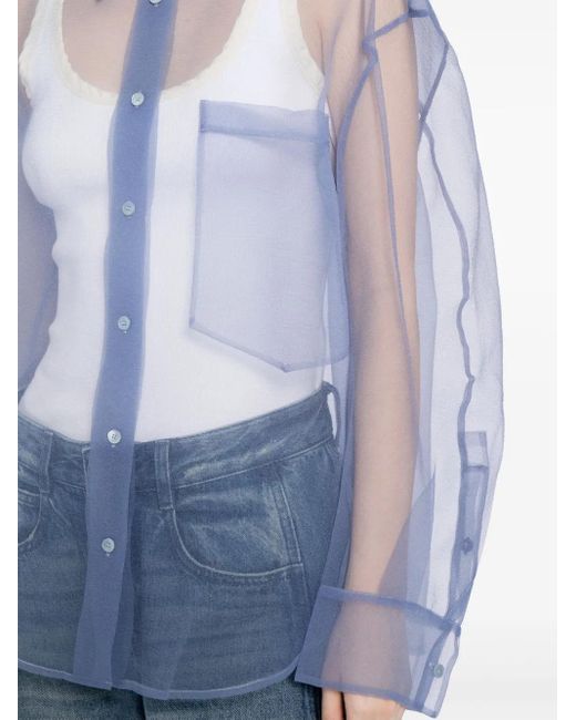 JNBY Oversized Blouse in het Blue