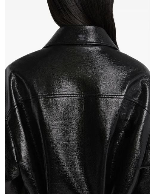 Courreges オーバーサイズ ジャケット Black