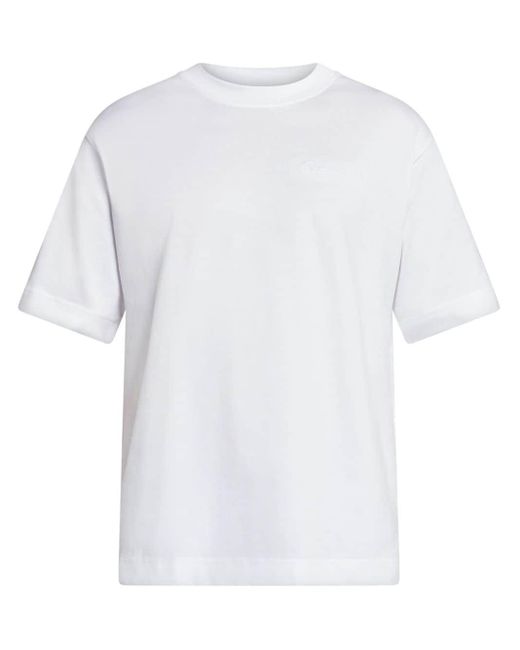 Camiseta lisa Lacoste de hombre de color White