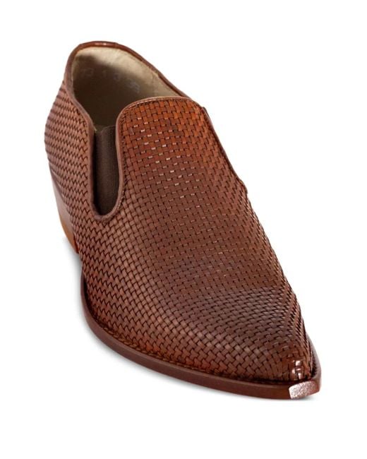 Sonora Boots レザースリッポンブーツ Brown