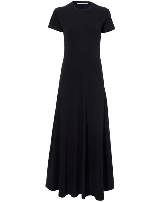 Proenza Schouler Black Noelle Cotton Maxi Dress