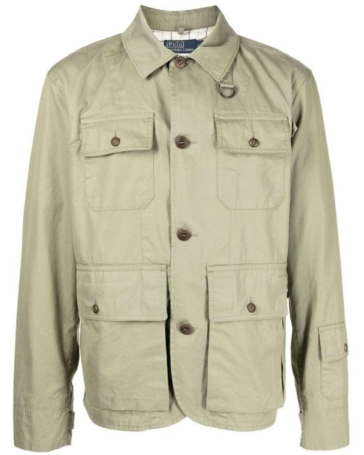 Polo Ralph Lauren Cotton Paxton Field Jacket in Green for Men Lyst Canada