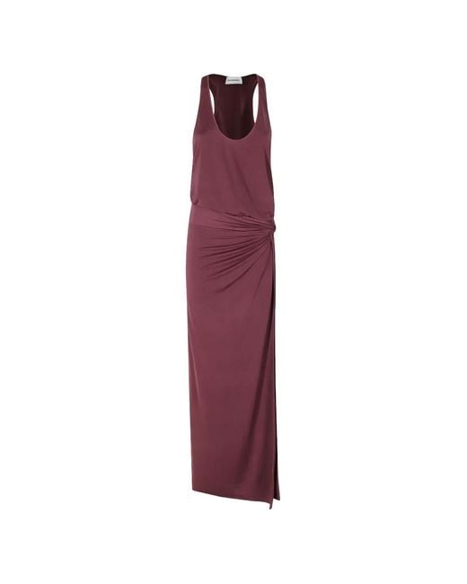 ANDAMANE Purple Juno Maxi Dress
