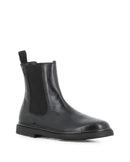 Alexander Hotto Black Elasticated Side-Panel Boots