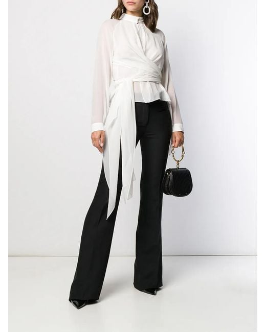 Tom Ford Black Flared Tailored Trousers