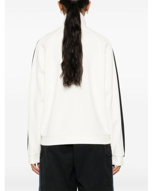 Moncler Sweater Met Rits in het White