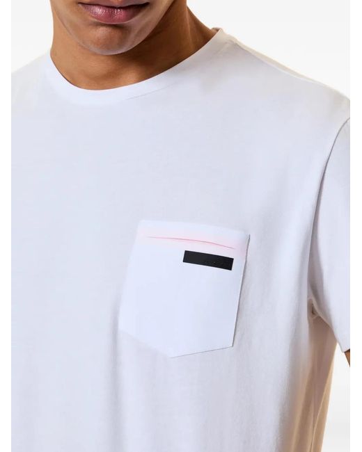 Rrd White Pocket T-Shirt for men