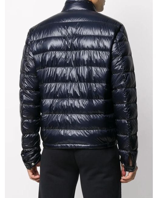 Moncler Blue Acorus Down Jacket for men