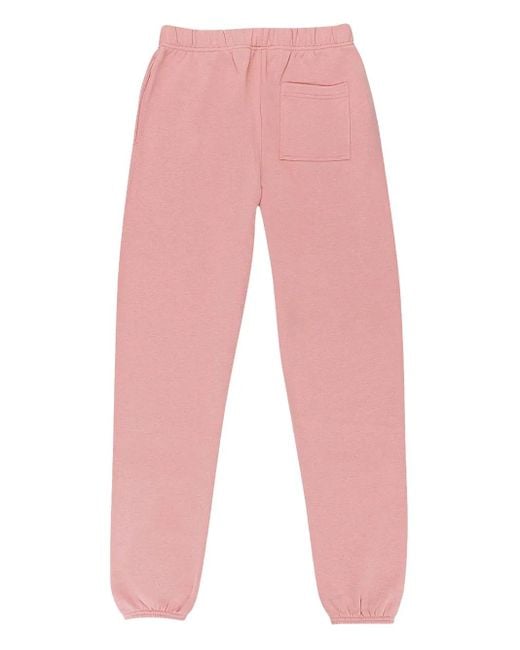 Sinclair Red Logo-Print Track Pants for men