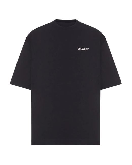 Off-White c/o Virgil Abloh Blue Arrow Print T-Shirt for men