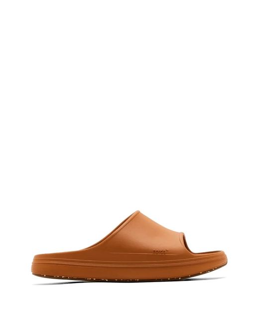 Norda Brown 008 Open-Toe Slides