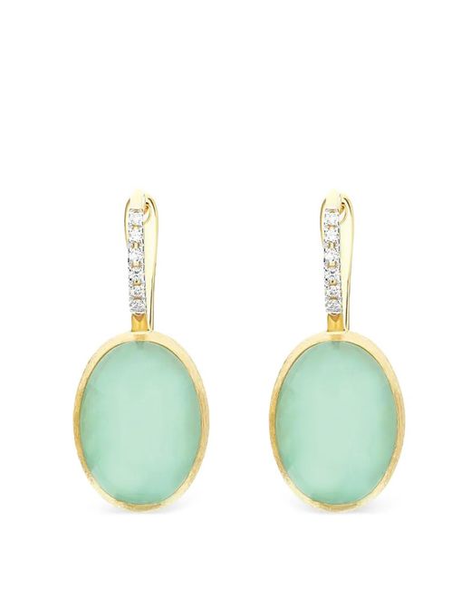 Nanis Green 18Kt Boules Earrings