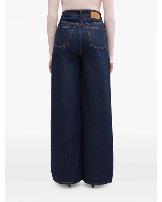 Ganni Blue Essentials Rinse Denim Lari
