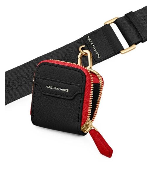 Maison De Sabre Black Utility Shoulder Strap