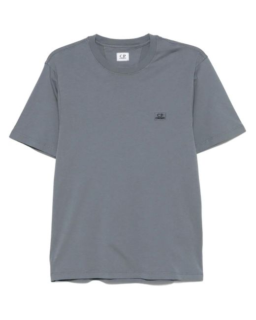 メンズ C P Company コットン Tシャツ Gray
