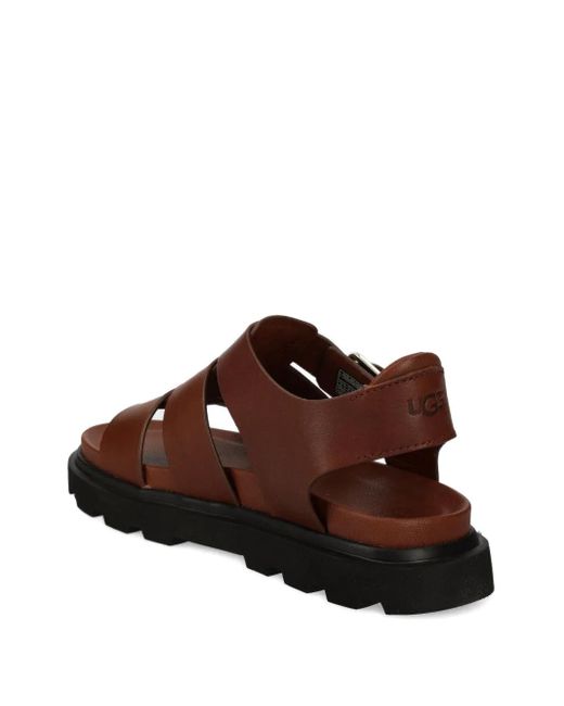 Ugg Brown Capitelle Strap Fisherman Sandals