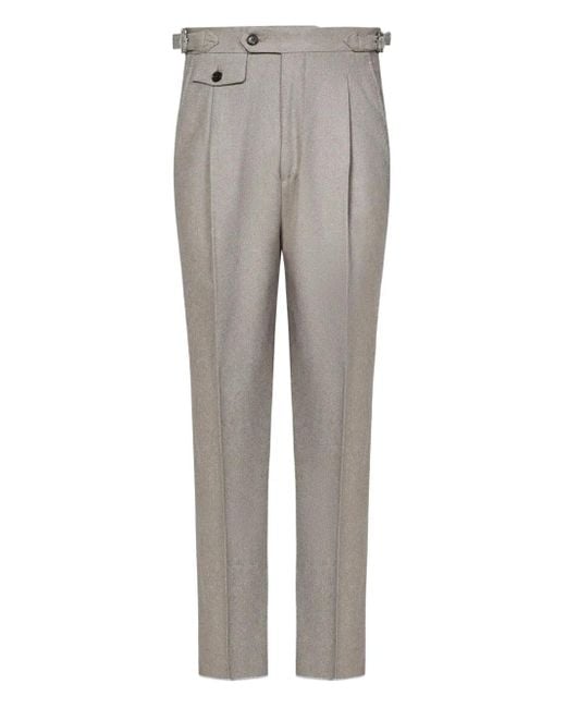 Franzese Collection Straight Broek in het Gray voor heren