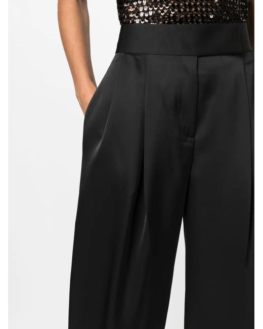 The Attico Black `gary` Long Pants