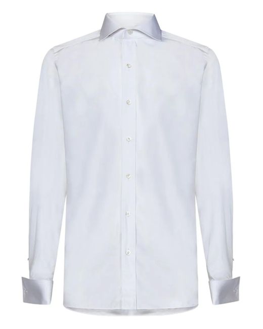 Tom Ford White Cotton Shirt for men
