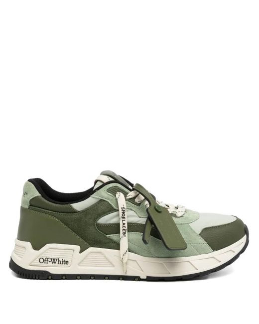 メンズ Off-White c/o Virgil Abloh キックオフ コンボ スニーカー Green