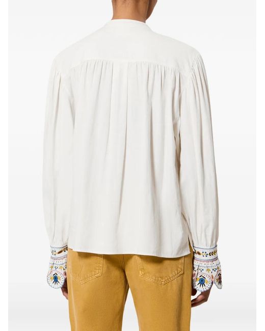Isabel Marant White Monique Top