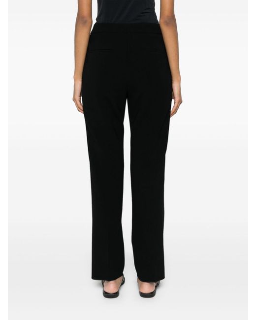 Max Mara Black Cady Tailored Trousers