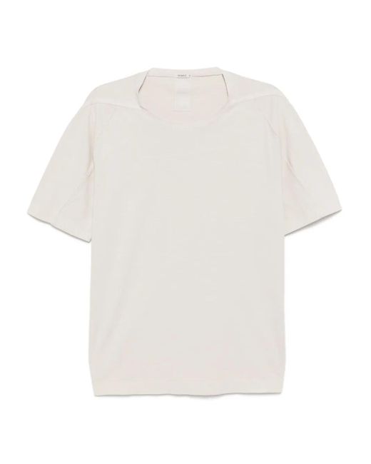 Transit White T-Shirt À Manches Courtes for men