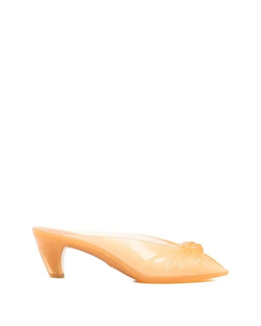 Chloé Natural Knotted Mules