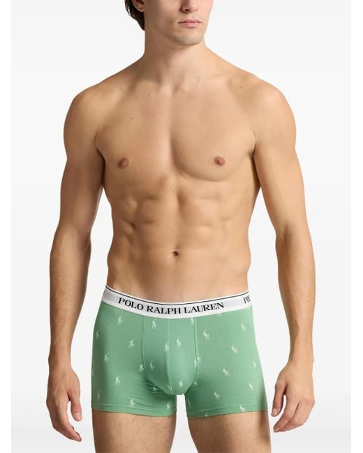 Polo Ralph Lauren White Logo Boxers (Set Of Three) for men