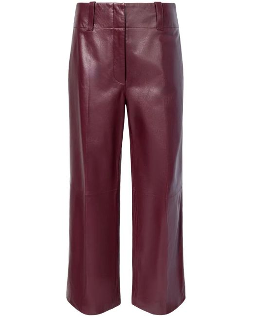 Proenza Schouler Noland ストレートパンツ Red