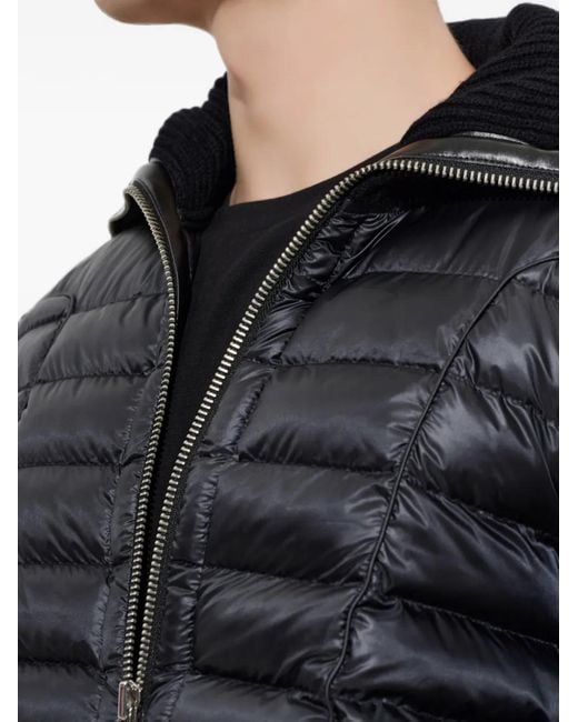 DIESEL Black Insulated Jacket W-Sayer for men