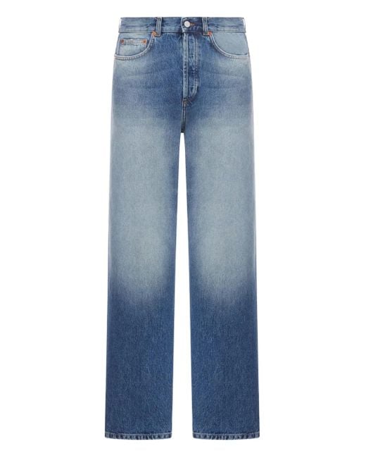 Magliano Blue Straight-Leg Jeans for men