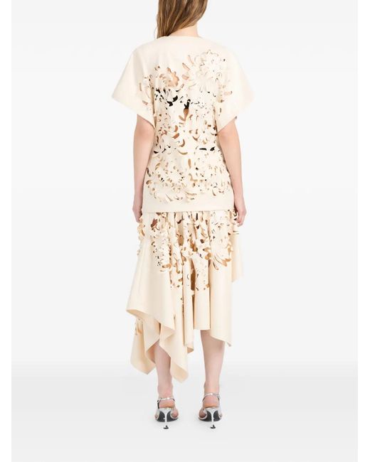 Proenza Schouler Natural Dima Laser-Cut Top