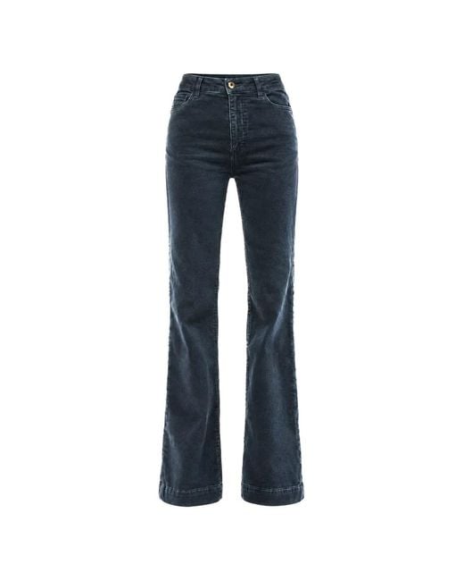 ASKK NY Blue Brighton Flared Jeans