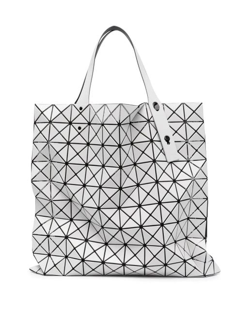 Issey Miyake Prism ジオメトリックパネル ハンドバッグ White