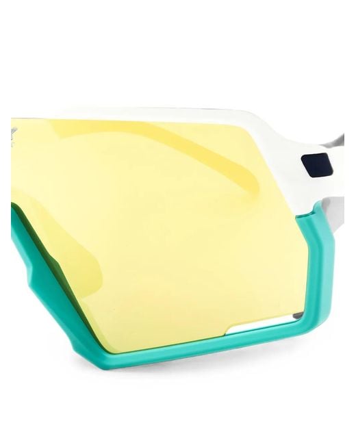 Rudy Project Yellow Shield-Frame Sunglasses for men