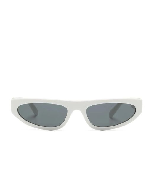 Miu Miu Gray Miu Glimpse Cat-Eye Sunglasses
