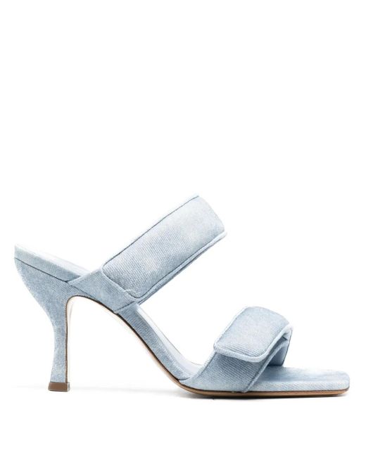 Gia Borghini Blue Perni Mules