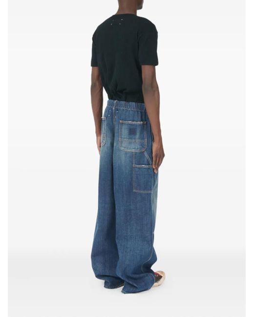 Maison Margiela Blue Utility-Pocket Denim Jeans for men