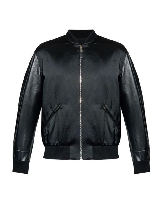 Givenchy Bomberjack Met Logo in het Black voor heren