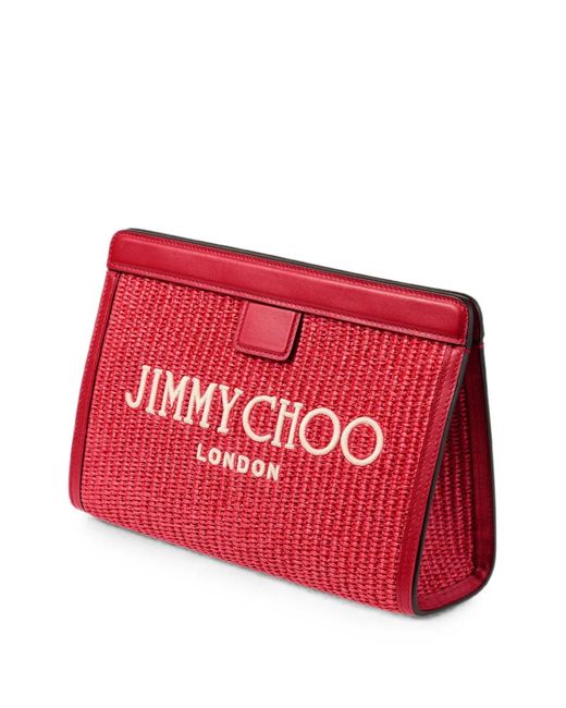 Jimmy Choo Red Avenue London Pouch