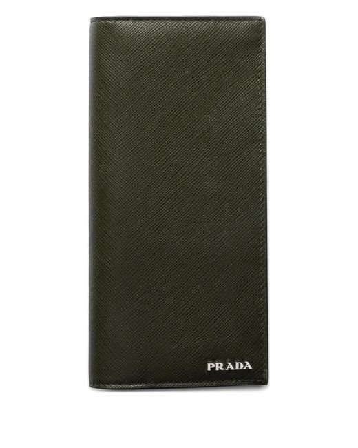Prada Green Leather Wallet for men
