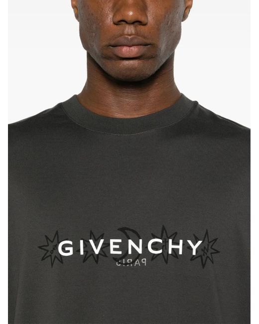 メンズ Givenchy Tarot Tシャツ Black