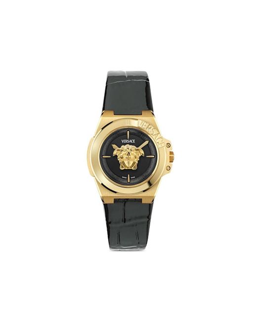Reloj Hera de 37 mm Versace de color Black