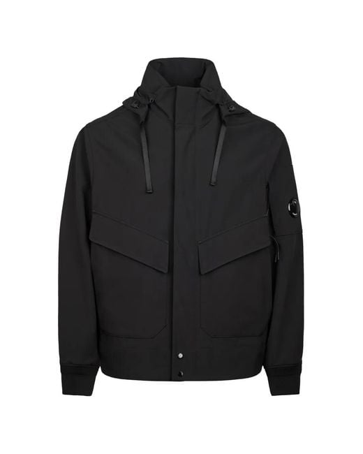 C P Company Black Light Jackets for men