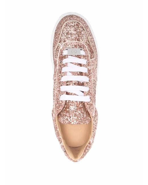 Philipp Plein Pink King Power Low-Top Sneakers