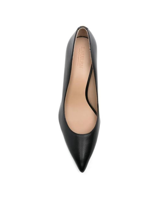 Ralph Lauren Black Lanette Pumps