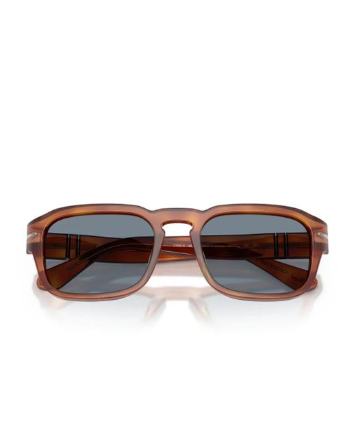 Persol Blue Square-Frame Sunglasses