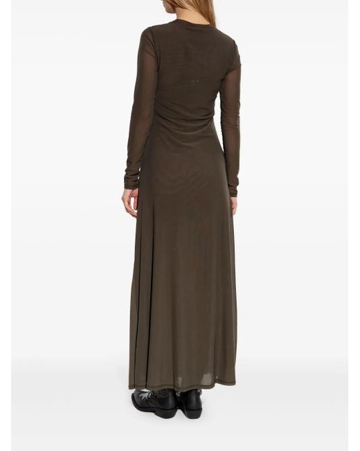 Samsøe & Samsøe Brown Saandrea Maxi Dress