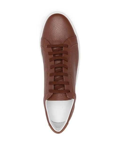 Baskets Boston Corneliani pour homme en coloris Brown